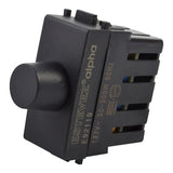 KIT DE 2 ATENUADORES DE LUZ ROTATIVO 1 MODULO EN COLOR NEGRO LINEA ALPHA ESTEVEZ