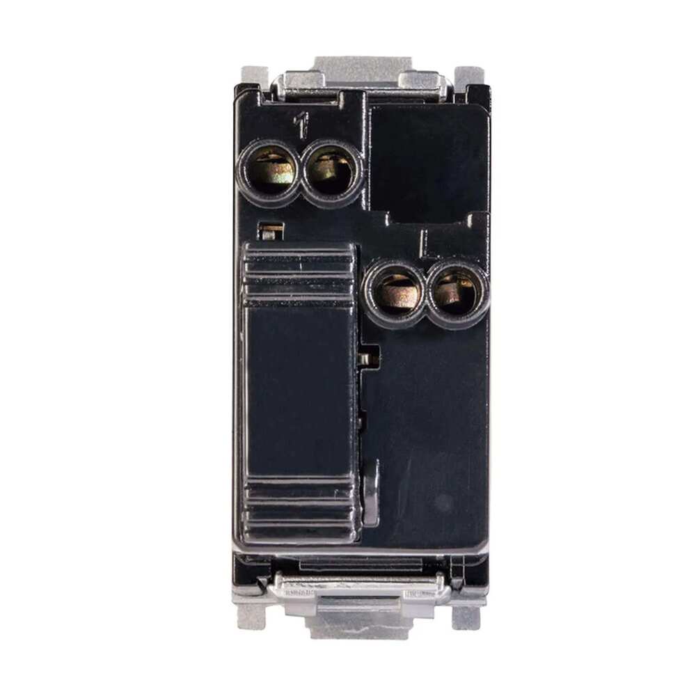 KIT DE 6 APAGADORES SENCILLOS CON PILOTO LED EN COLOR PLATA LINEA ALPHA ESTEVEZ