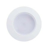 KIT DE 3 LUMINARIOS EMPOTRADOS DE LED 12 W DIMEABLES PARA BOTE INTEGRAL LUZ BLANCO CALIDO COLOR BLANCO MEGAMEX