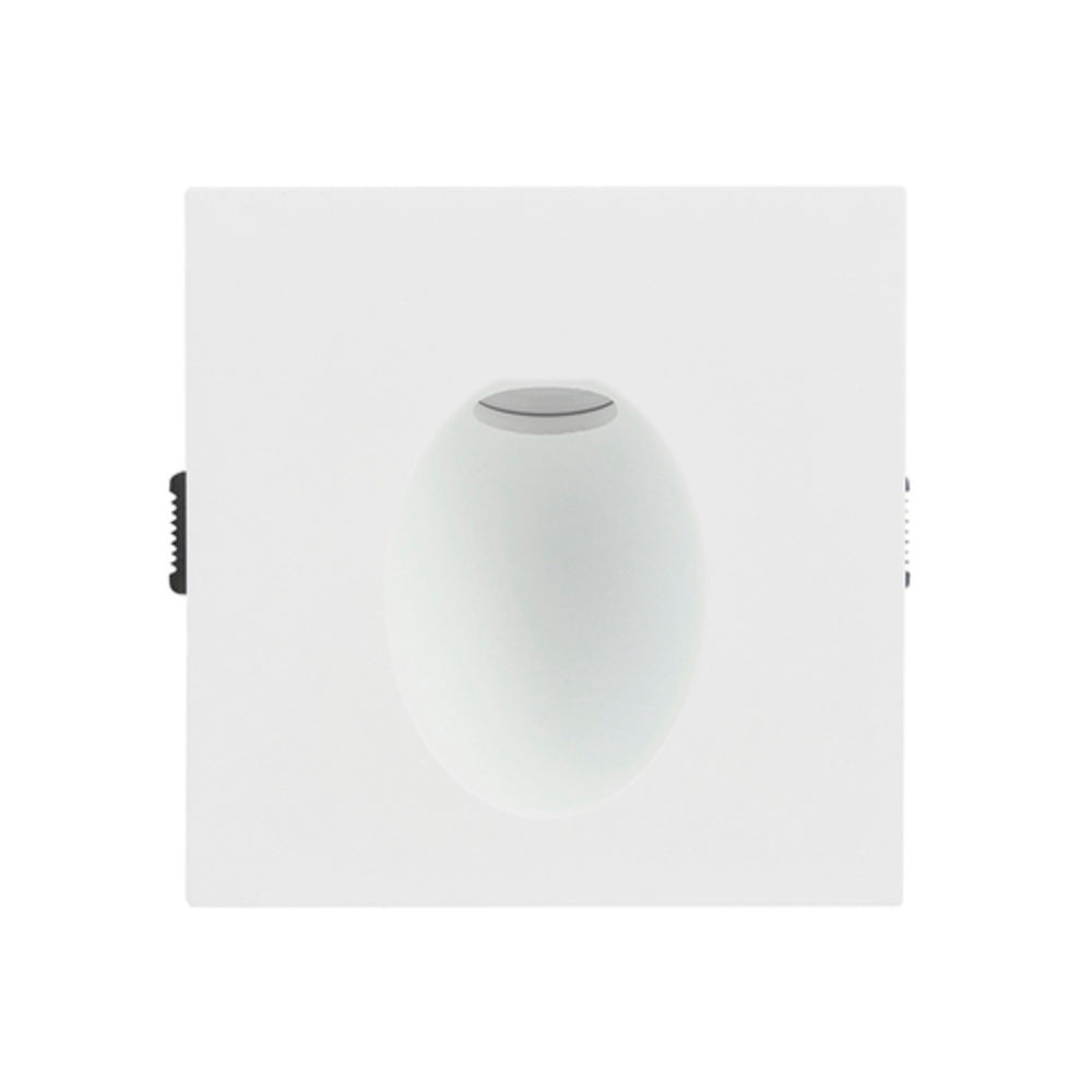 KIT DE 2 PIEZAS DE LÁMPARA DE INTERIOR EMPOTRABLE LED CYNARA TECNOLITE 3W LUZ SUAVE CÁLIDA BLANCO