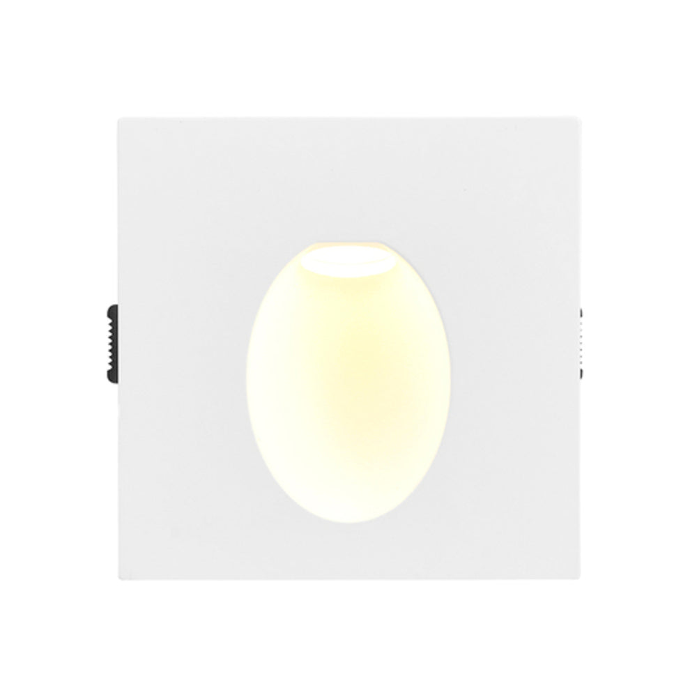 KIT DE 2 PIEZAS DE LÁMPARA DE INTERIOR EMPOTRABLE LED CYNARA TECNOLITE 3W LUZ SUAVE CÁLIDA BLANCO