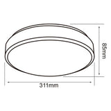 KIT DE 2 PIEZAS DE LAMPARA DE INTERIOR LED ANSER I TECNOLITE PARA SOBREPONER 16W LUZ SUAVE CALIDA