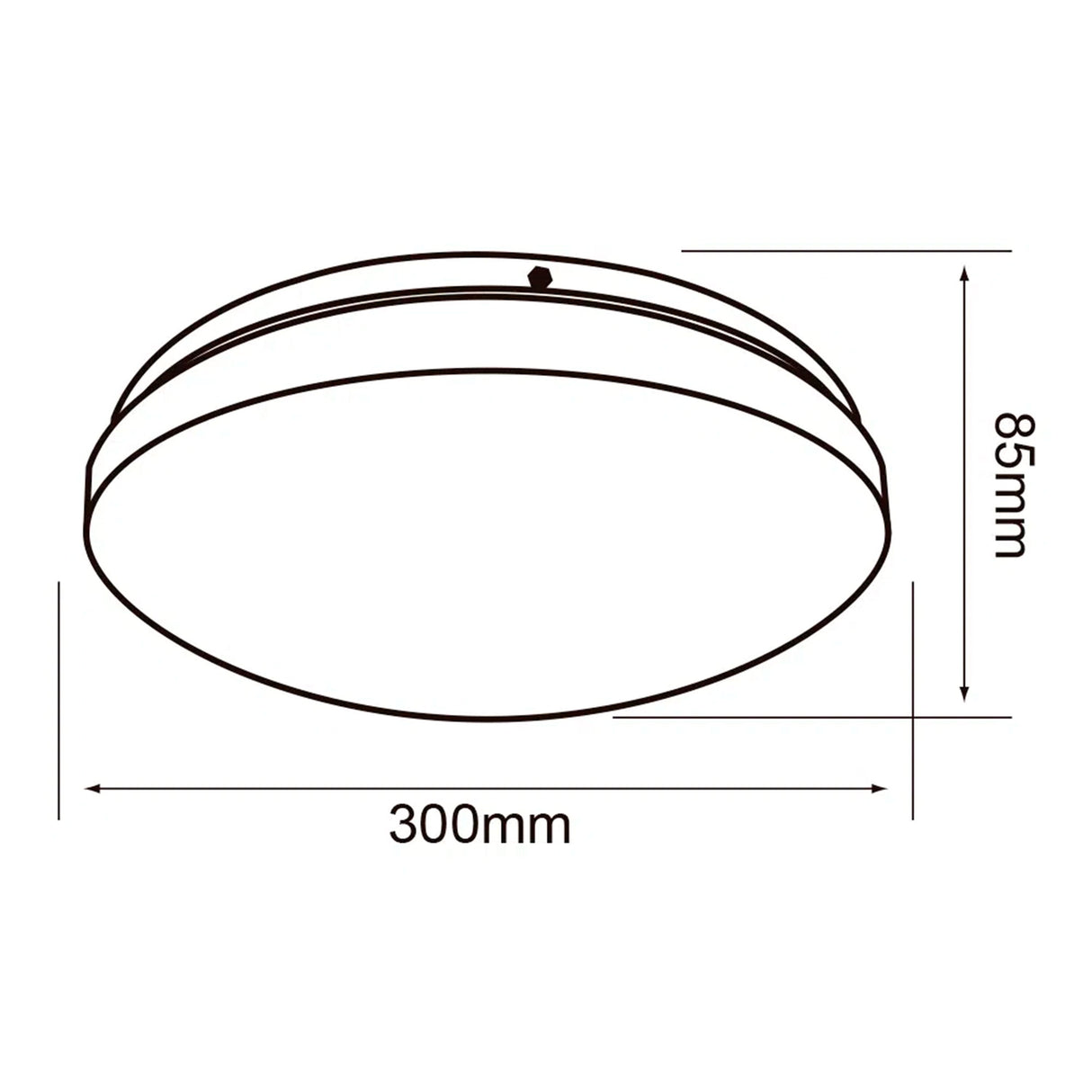KIT DE 3 PIEZAS DE LAMPARA DE INTERIOR LED ANSER TECNOLITE PARA SOBREPONER 16W LUZ SUAVE CALIDA