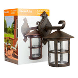 KIT DE 2 PIEZAS DE FAROL DE EXTERIOR SARAJEVO TECNOLITE PARA SOBREPONER 26W BASE E27