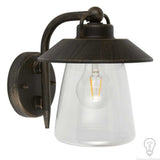 KIT DE 2 PIEZAS DE FAROL DE EXTERIOR SPICA TECNOLITE PARA SOBREPONER 20W BASE E27