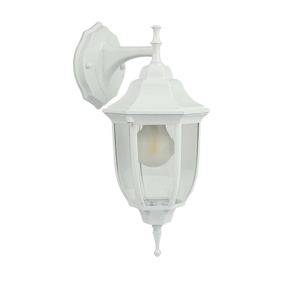 KIT DE 3 PIEZAS DE FAROL DE EXTERIOR SALERMO I TECNOLITE PARED ARBOTANTE 60W IP44 BASE E27 BLANCO