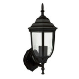 KIT DE 3 PIEZAS DE FAROL DE EXTERIOR SALERMO TECNOLITE PARED ARBOTANTE 60W IP44 BASE E27 NEGRO