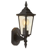 KIT DE 3 PIEZAS DE FAROL DE EXTERIOR SAN REMO TECNOLITE PARA SOBREPONER 26W BASE E27 NEGRO