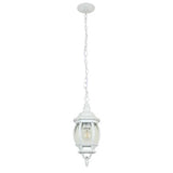 KIT DE 2 PIEZAS DE FAROL DE EXTERIOR PARA SOBREPONER SIENA II TECNOLITE 26W BASE E27 BLANCO