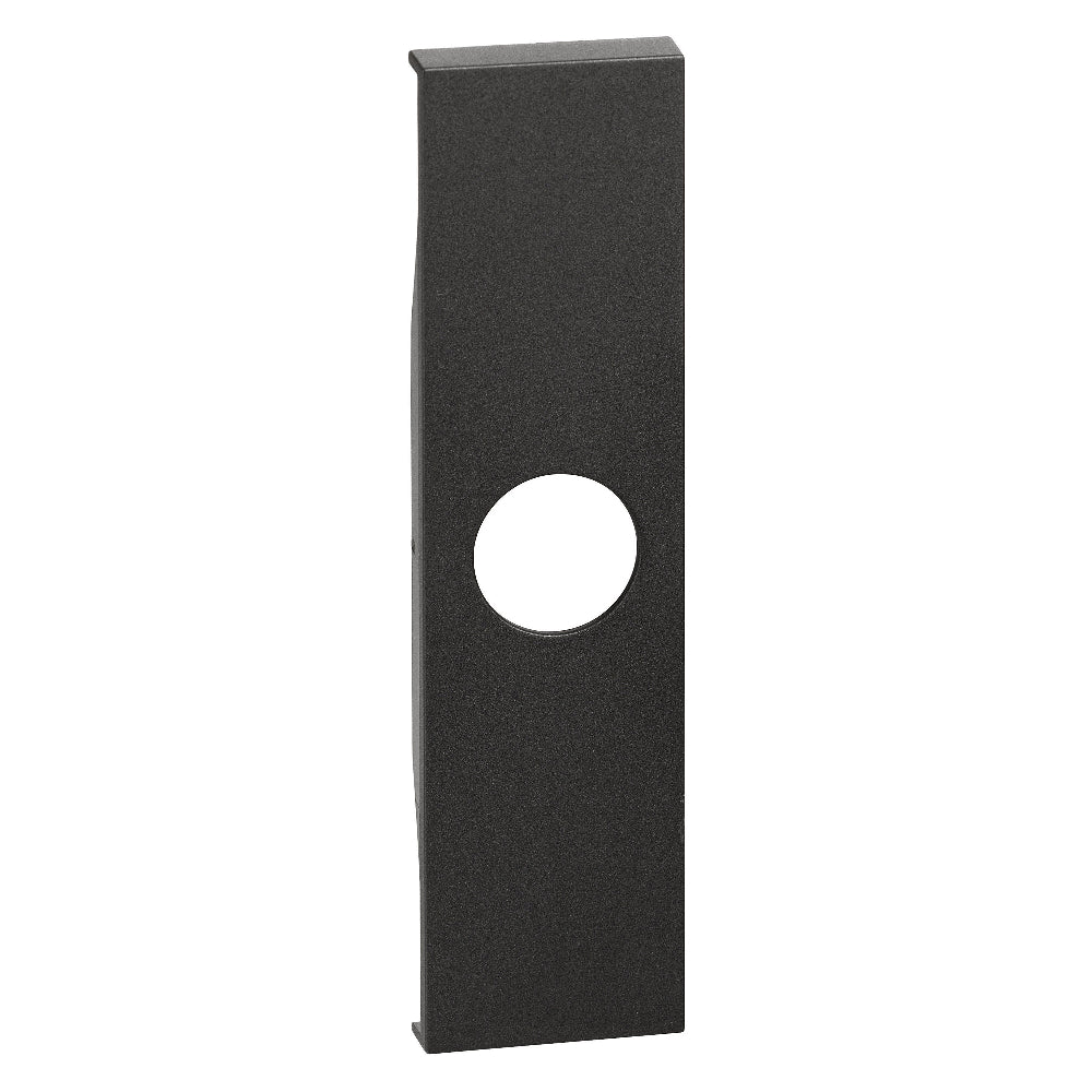 CUBRETECLA CONECTOR TV 1 MODULO COLOR NEGRO MCA LIVING NOW