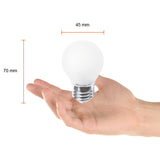 KIT DE 13 PIEZAS DE FOCO LED TECNOLITE ATENUABLE 4.5W LUZ SUAVE CALIDA BASE E27