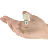 KIT DE 14 PIEZAS DE FOCO LED TECNOLITE FILAMENTO ATENUABLE 4.5W LUZ SUAVE CALIDA BASE E27