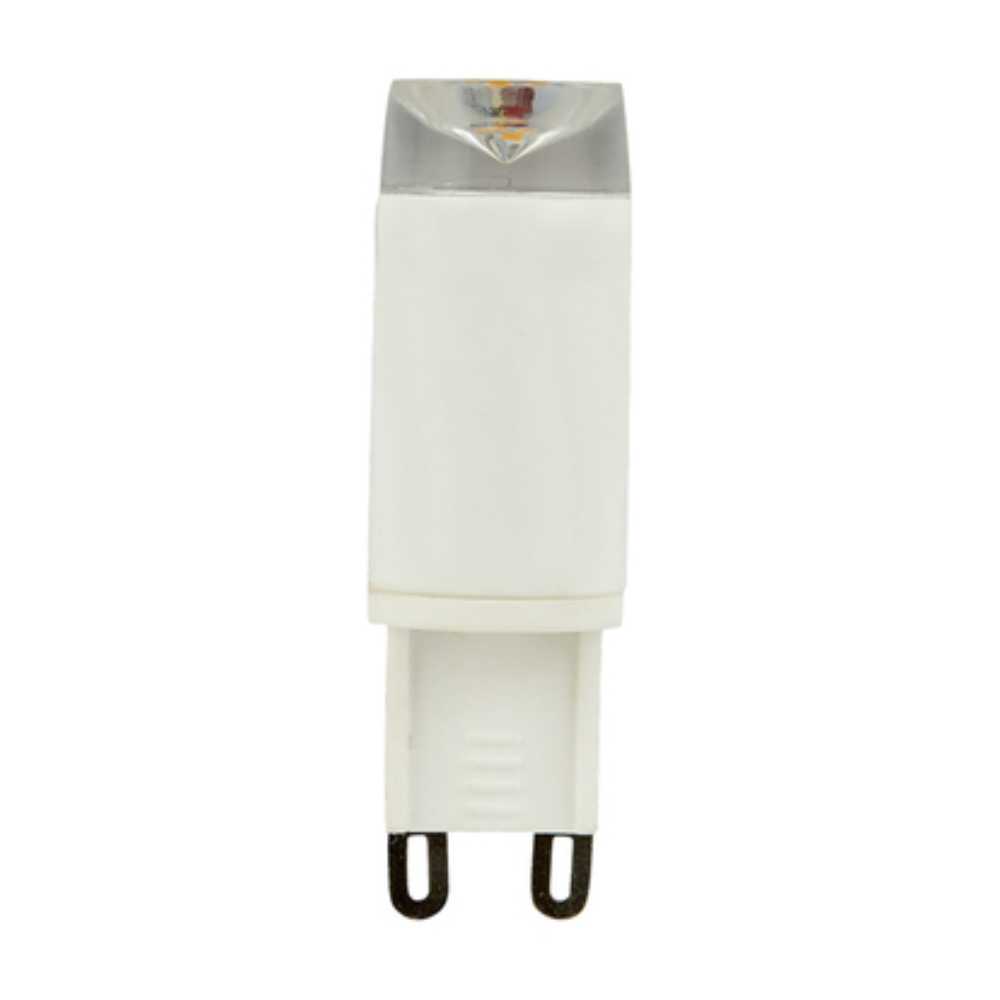 KIT DE 10 PIEZAS DE FOCO LED TECNOLITE TIPO AMPOLLETA 2.5W LUZ SUAVE CALIDA BASE G9