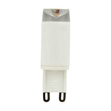 KIT DE 10 PIEZAS DE FOCO LED TECNOLITE TIPO AMPOLLETA 2.5W LUZ SUAVE CALIDA BASE G9