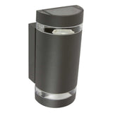 KIT DE 2 PIEZAS DE LAMPARA DE EXTERIOR TOLEDO TECNOLITE PARA SOBREPONER BASE GU10 ANTRACITA