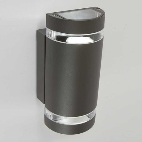 KIT DE 2 PIEZAS DE LAMPARA DE EXTERIOR TOLEDO TECNOLITE PARA SOBREPONER BASE GU10 ANTRACITA