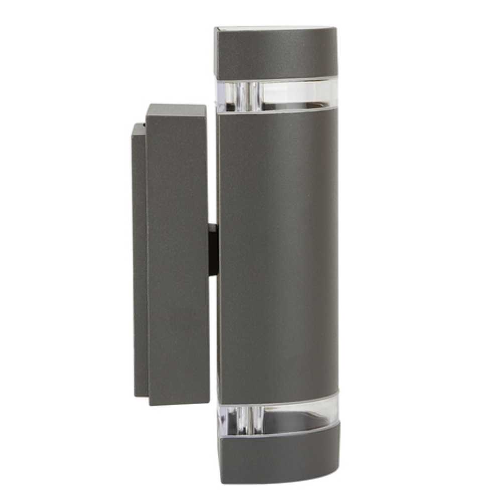 KIT DE 2 PIEZAS DE LAMPARA DE EXTERIOR TOLEDO TECNOLITE PARA SOBREPONER BASE GU10 ANTRACITA