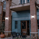 KIT DE 2 PIEZAS DE LAMPARA DE EXTERIOR TOULON TECNOLITE PARA SOBREPONER BASE E27