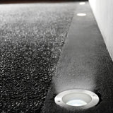 KIT DE 2 PIEZAS DE LÁMPARA DE EXTERIOR LED CONSTANZA I TECNOLITE DE PISO EMPOTRABLE 50W IP65 BASE E27 NO INCLUYE FOCO