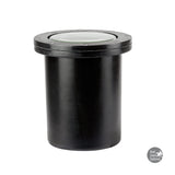 KIT DE 2 LAMPARAS CUENCA PARA EXTERIORES COLOR NEGRO PARA EMPOTRAR EN PISO 90W IP65 BASE E27 NO INCLUYE FOCO TECNOLITE