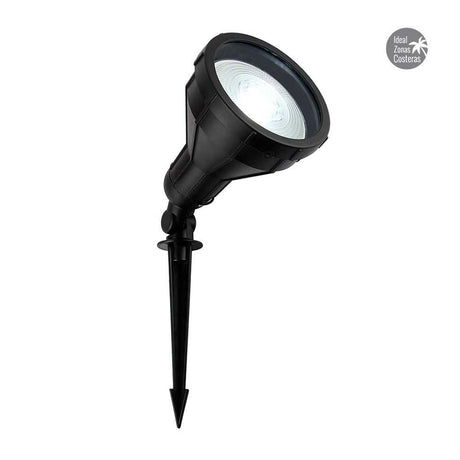 KIT DE 2 LAMPARAS DE EXTERIOR MODELO BILAR I TIPO ESTACA BASE E-27 COLOR NEGRO TECNOLITE