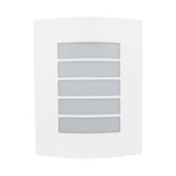 KIT DE 2 PIEZAS DE LÁMPARA DE EXTERIOR TURIN TECNOLITE PARA SOBREPONER BASE E27 BLANCO