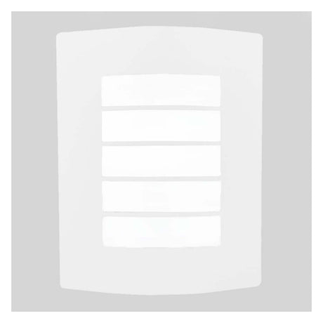 KIT DE 2 PIEZAS DE LÁMPARA DE EXTERIOR TURIN TECNOLITE PARA SOBREPONER BASE E27 BLANCO