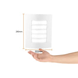 KIT DE 2 PIEZAS DE LÁMPARA DE EXTERIOR TURIN TECNOLITE PARA SOBREPONER BASE E27 BLANCO