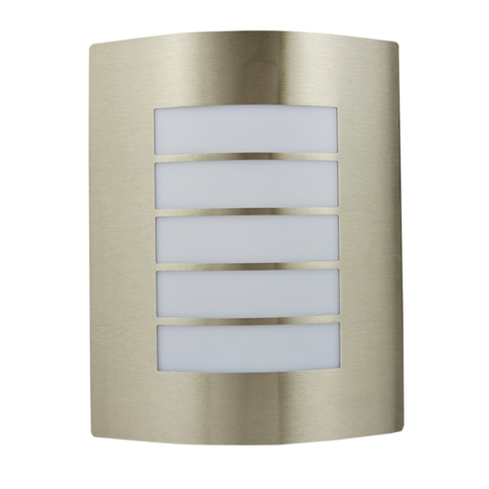 KIT DE 2 PIEZAS DE LÁMPARA DE EXTERIOR TURIN TECNOLITE PARA SOBREPONER BASE E27 SATINADO