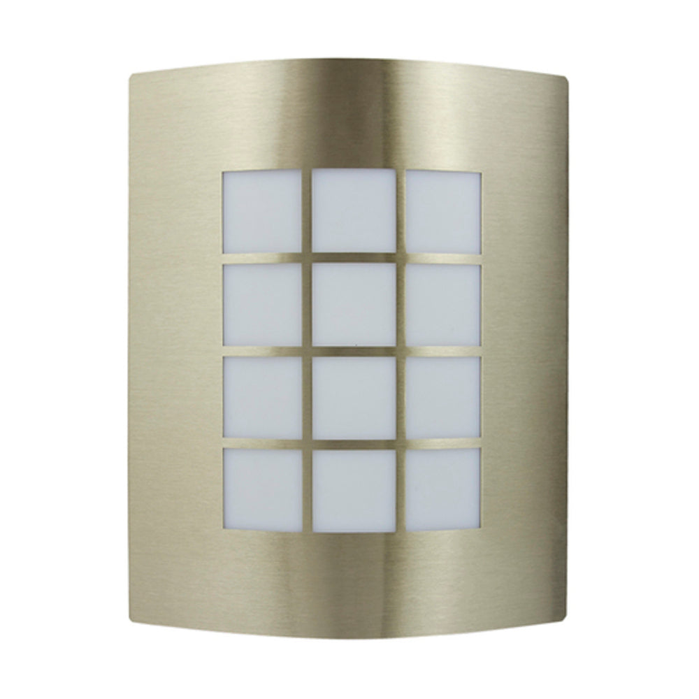 KIT DE 2 PIEZAS DE LAMPARA DE EXTERIOR TURIN I TECNOLITE PARA SOBREPONER BASE E27 SATINADO