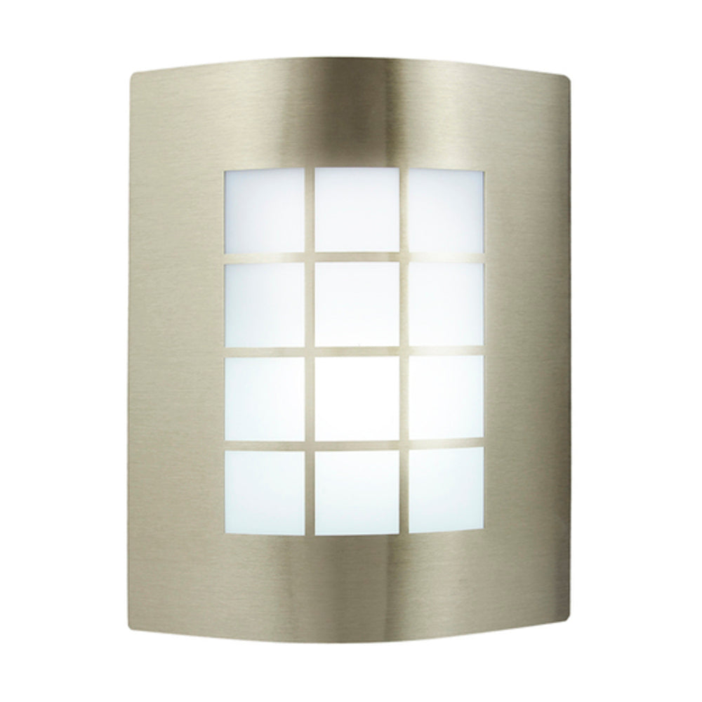 KIT DE 2 PIEZAS DE LAMPARA DE EXTERIOR TURIN I TECNOLITE PARA SOBREPONER BASE E27 SATINADO