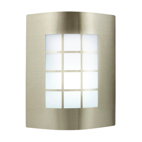 KIT DE 2 PIEZAS DE LAMPARA DE EXTERIOR TURIN I TECNOLITE PARA SOBREPONER BASE E27 SATINADO