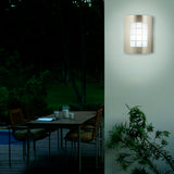 KIT DE 2 PIEZAS DE LAMPARA DE EXTERIOR TURIN I TECNOLITE PARA SOBREPONER BASE E27 SATINADO