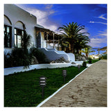 KIT DE 2 PIEZAS DE MINI POSTE ANTEQUERA TECNOLITE DE EXTERIOR PARA SOBREPONER IP44 BASE E27 VERDE