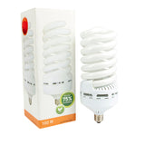 KIT DE 3 PIEZAS DE FOCO FLUORESCENTE TECNOLITE 100W LUZ DE DÍA BASE E27