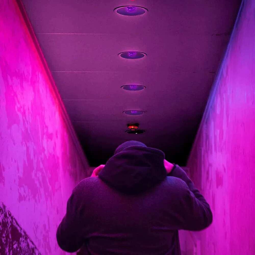 KIT DE 7 PIEZAS DE FOCO FLUORESCENTE TECNOLITE 20W LUZ NEGRA BASE E27 NO ATENUABLE