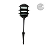 KIT DE 2 PIEZAS DE MINI POSTE ANTEQUERA I TECNOLITE DE EXTERIOR ESTACA IP44 BASE E27