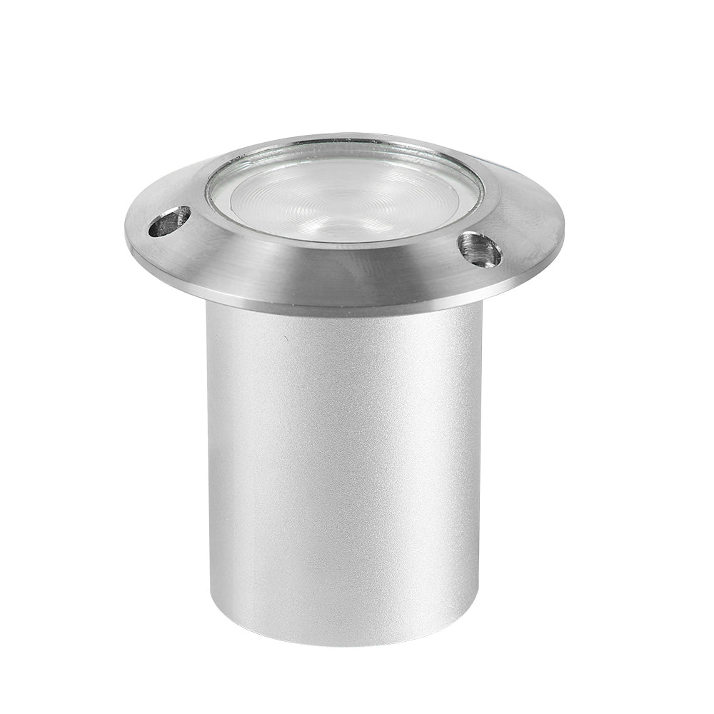 KIT DE 2 PIEZAS DE LAMPARA DE EXTERIOR LED ADANA TECNOLITE DE PISO EMPOTRABLE 5W LUZ SUAVE CALIDA IP65 LED INTEGRADO