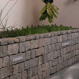 KIT DE 2 PIEZAS DE LAMPARA DE EXTERIOR LED TECNOLITE ANSHAN PARA SOBREPONER 1.5W LUZ BLANCA NEUTRA GRIS