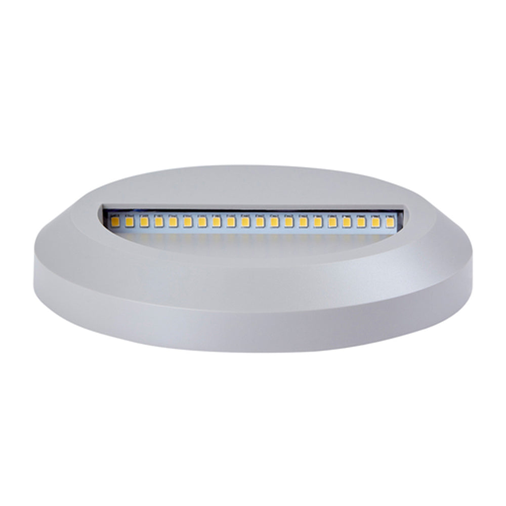 KIT DE 2 PIEZAS DE LAMPARA LED DE EXTERIOR ANSHAN II TECNOLITE PARA SOBREPONER 1W LUZ BLANCA NEUTRA GRIS