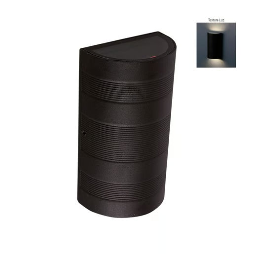 KIT DE 2 PIEZAS DE LAMPARA DE EXTERIOR LED RAVENNE TECNOLITE PARA SOBREPONER 6W LUZ BLANCA NEUTRA