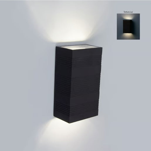 KIT DE 2 PIEZAS DE LAMPARA DE EXTERIOR LED RAWENNA TECNOLITE PARA SOBREPONER 6W LUZ BLANCA NEUTRA