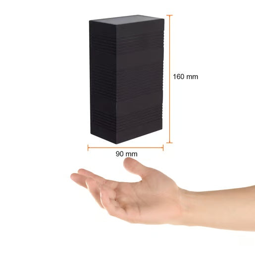 KIT DE 2 PIEZAS DE LAMPARA DE EXTERIOR LED RAWENNA TECNOLITE PARA SOBREPONER 6W LUZ BLANCA NEUTRA