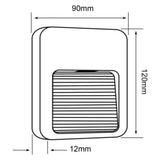 KIT DE 3 PIEZAS DE LÁMPARA LED DE EXTERIOR AVIOR TECNOLITE PARA SOBREPONER 1.5W LUZ SUAVE CÁLIDA BLANCO