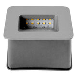 KIT DE 2 PIEZAS DE LAMPARA DE EXTERIOR LED TECNOLITE BHARANI EMPOTRABLE 2W LUZ SUAVE CALIDA