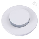 KIT DE 2 PIEZAS DE LAMPARA DE EXTERIOR LED TECNOLITE ESFERIS EMPOTRABLE 6W LUZ SUAVE CALIDA