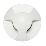 KIT DE 3 LUMINARIOS REDONDO DE PARED LED PARA EMPOTRAR 2.5W LUZ BLANCO CALIDO 3 SALIDAS 85-265V IP20 COLOR BLANCO ILUMILEDS