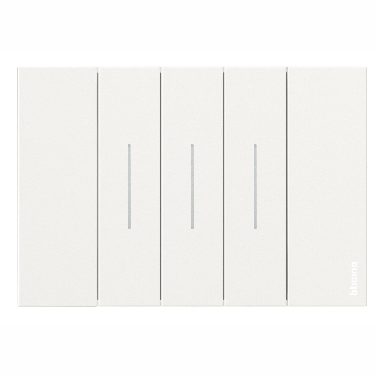 KIT DE 7 PLACAS 3 MODULOS COLOR BLANCO LINEA LIVING NOW LEGRAND