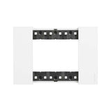 KIT DE 7 PLACAS 3 MODULOS COLOR BLANCO LINEA LIVING NOW LEGRAND