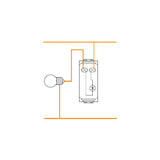 KIT DE 6 INTERRUPTORES SENCILLOS 1 MODULO 16AX 127-277 VOLTS COLOR NEGRO LINEA LIVING NOW LEGRAND